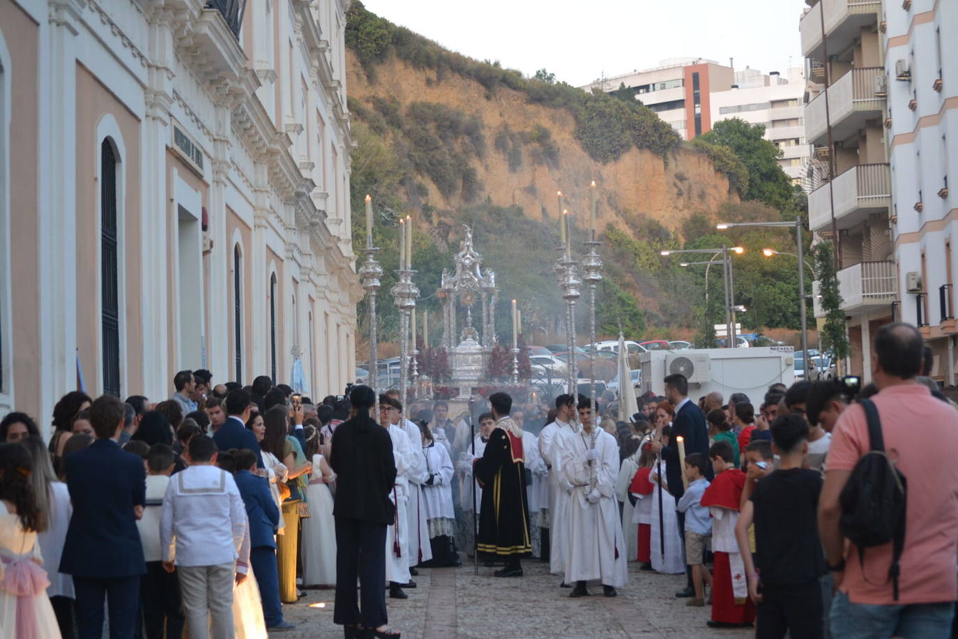Las imágenes de Huelva vestida de fe y devoción en la celebración del Corpus Christi