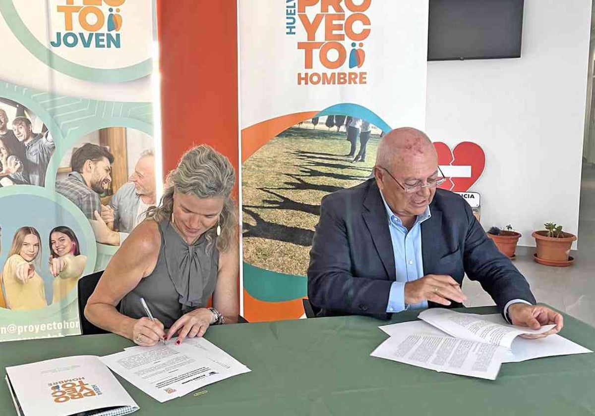 La firma del acuerdo entre las dos entidades