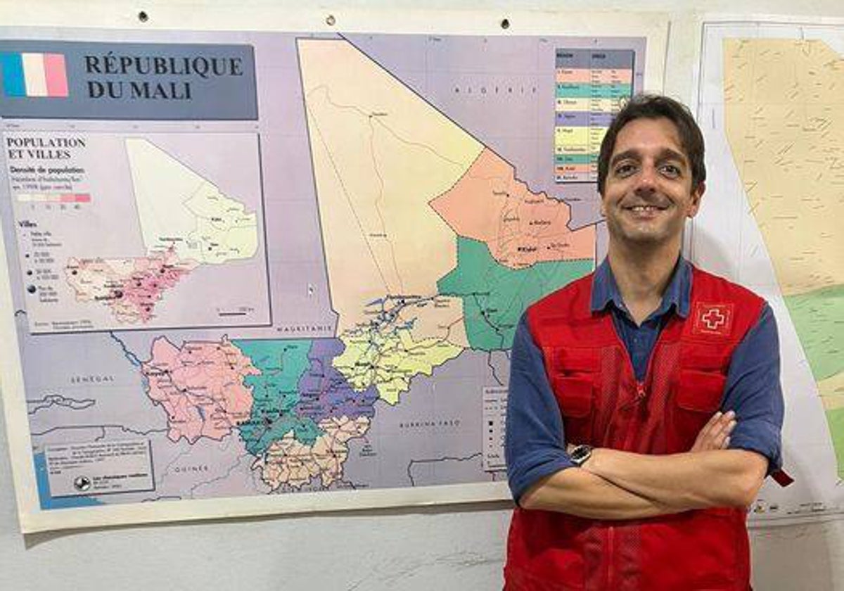 Juan Manuel Belmonte es actualmente el delegado de Cruz Roja en Mali