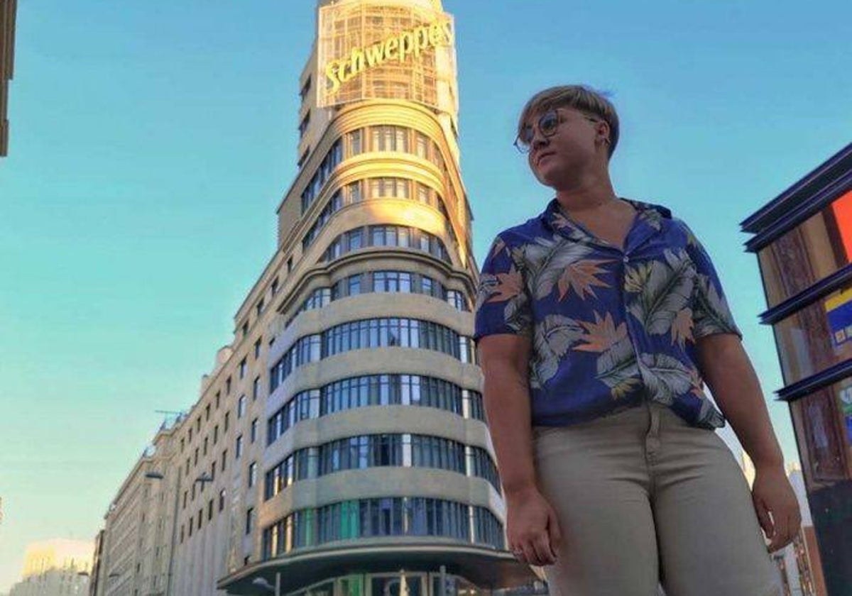 La joven cantante onubense Verónica Orta