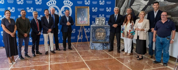 El acto ha contado con representantes de la Hermandad del Nazareno, de la Diputación de Huelva y de Clece