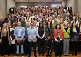 La Universidad de Huelva rinde homenaje a los trabajadores que se jubilan y a los que cumplen 25 años en la institución