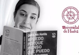 Cartel sobre el acto de investidura de Carolina Marín