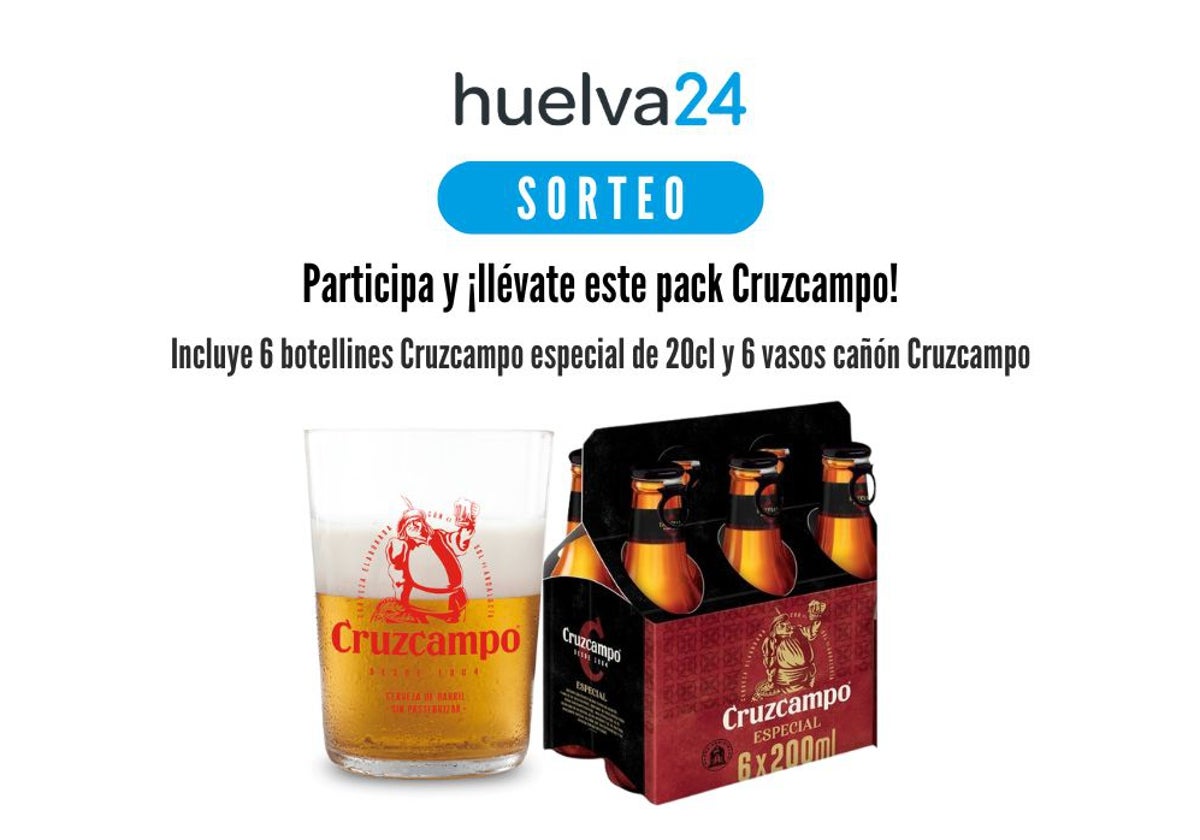 Consigue gratis un exclusivo pack Cruzcampo con botellines Cruzcampo especial y vasos cañón