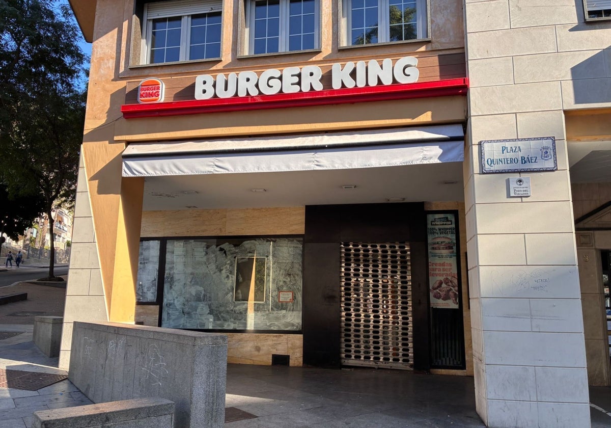 El Burger King de la Plaza Quintero Báez ha cerrado temporalmente por reformas