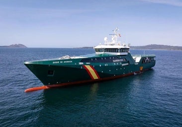La Guardia Civil abre al público su buque oceánico Duque de Ahumada en Huelva