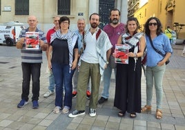 Nueva manifestación convocada por la Plataforma 'Huelva con Palestina'