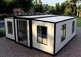 La casa prefabricada que arrasa en Amazon: tiene cuatro dormitorios, se monta en 10 minutos y vale 6.800 euros