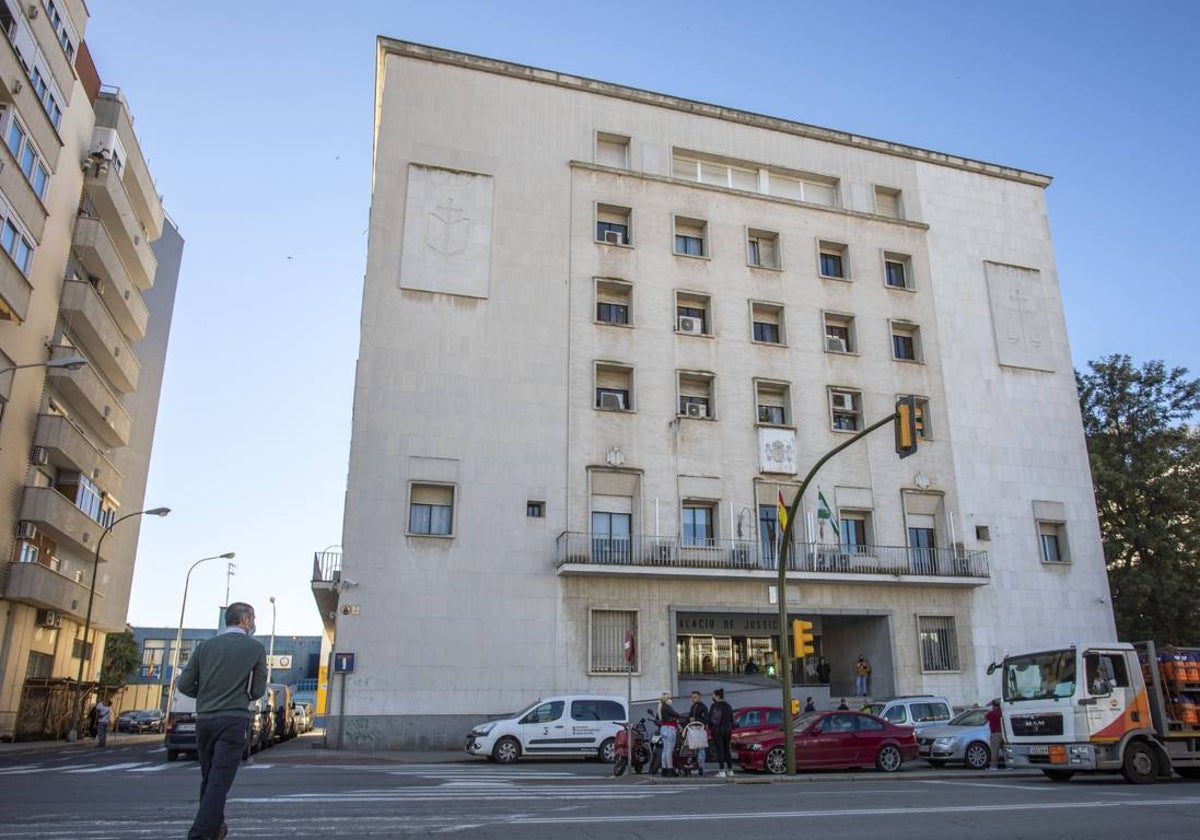 Vista de la Audiencia Provincial de Huelva