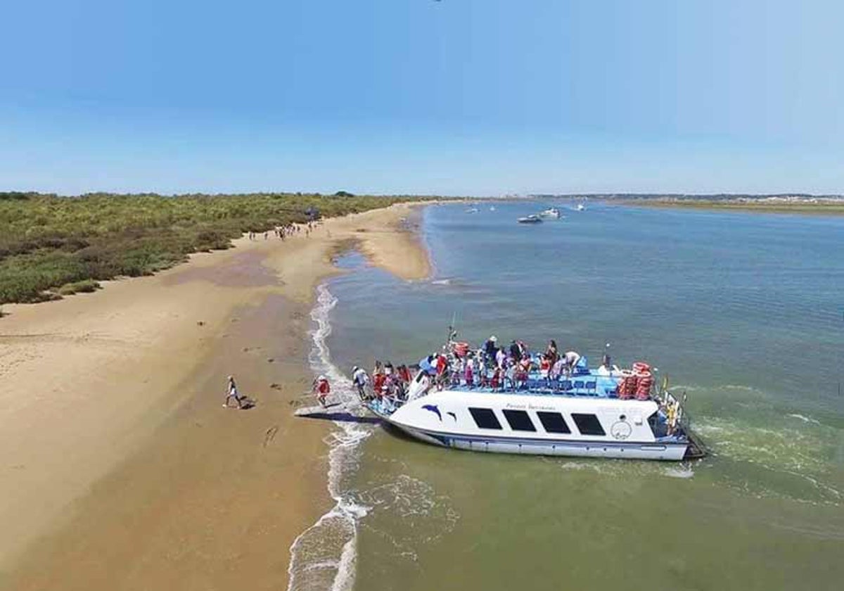 La playa de la Flecha del Rompido