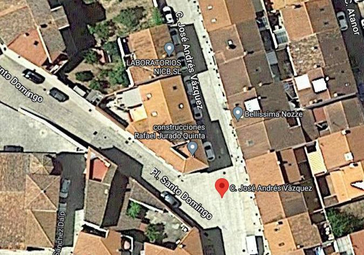 El desprendimiento ha tenido lugar en la calle José Andrés Vázquez de Aracena
