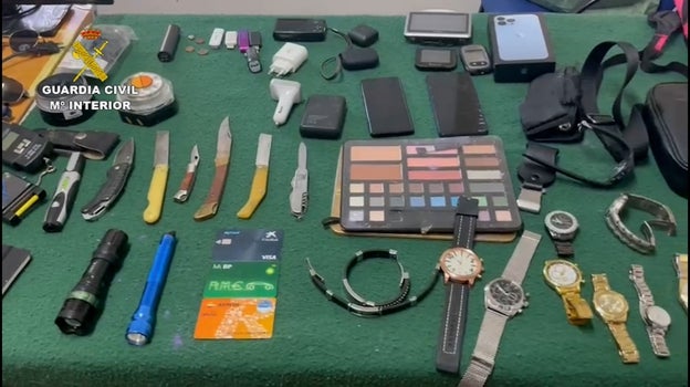 Objetos recuperados