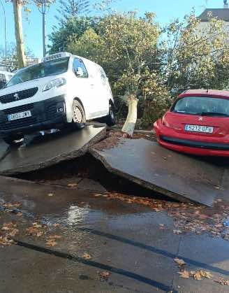 Los estragos de &#039;Bernard&#039; en Huelva