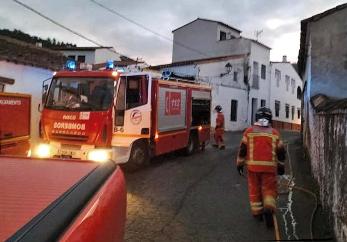 Bomberos del Consorcio en un operativo