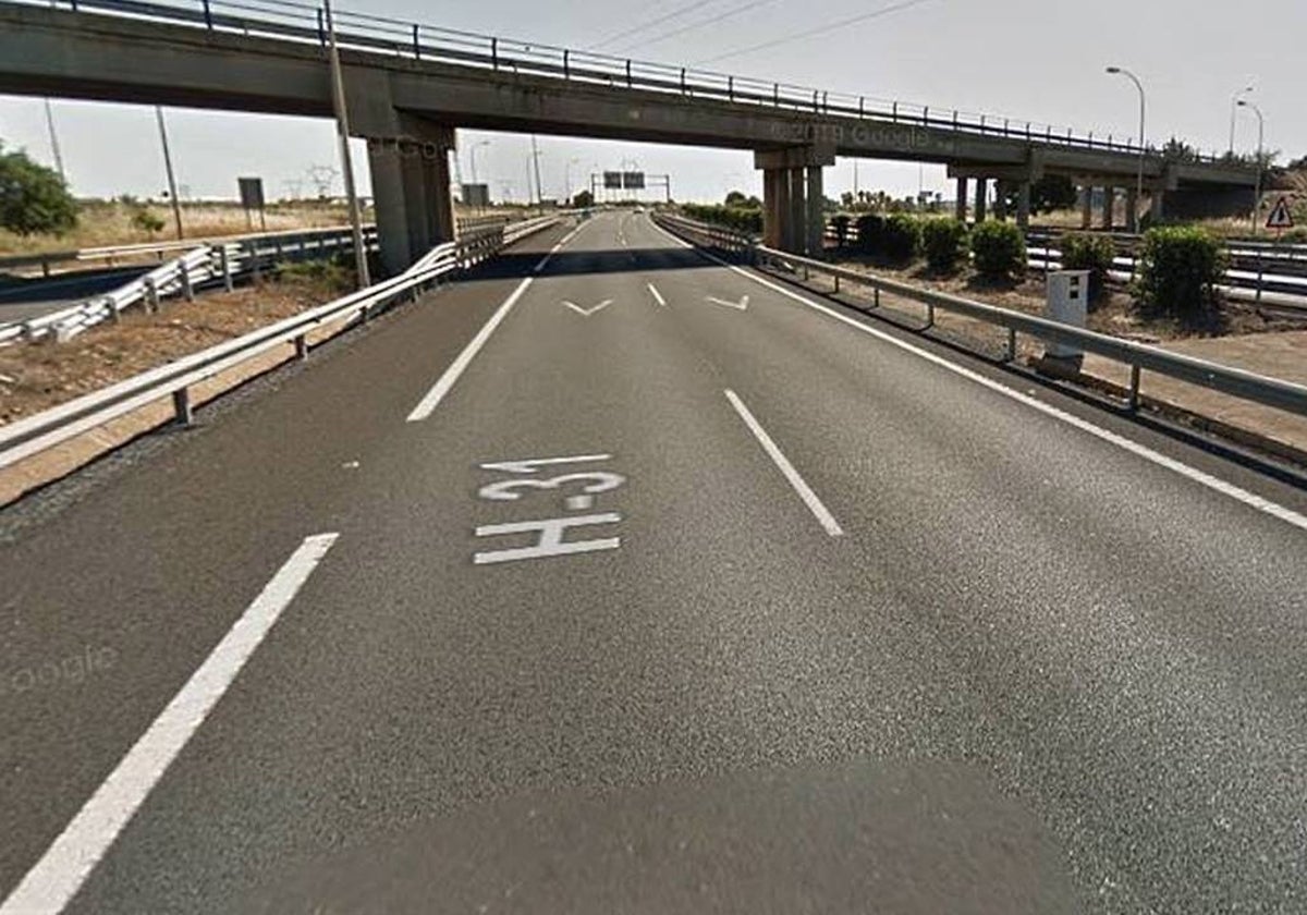 La carretera H-31 ha registrado un accidente entre tres vehículos