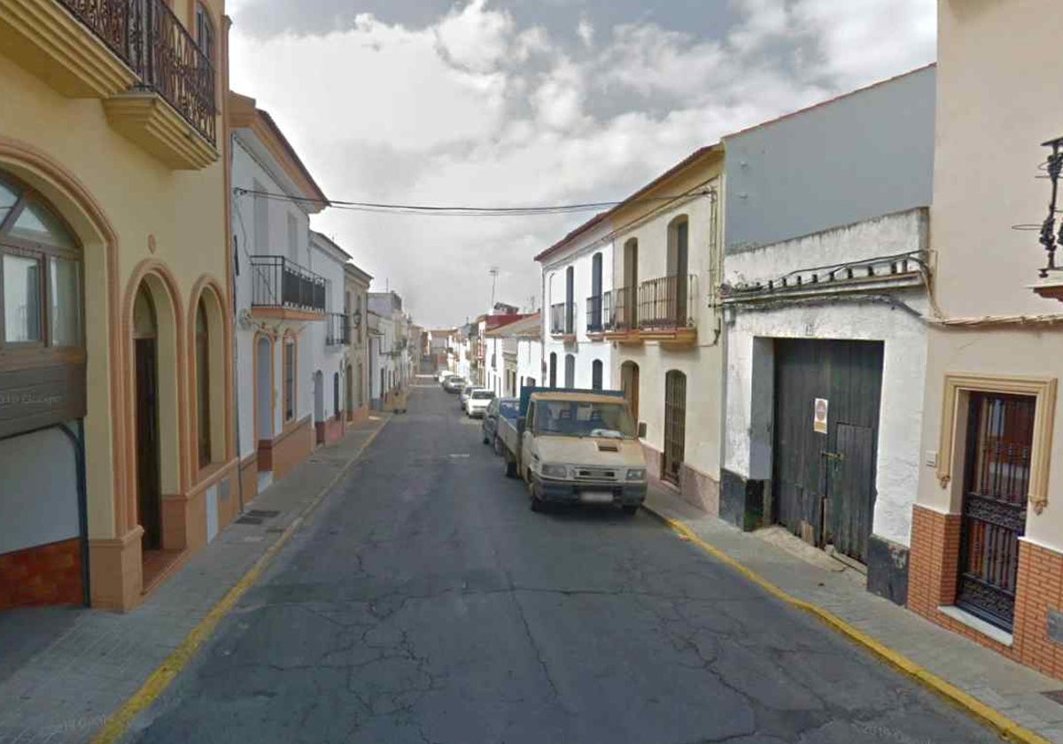 La calle Santo Domingo de Gibraleón