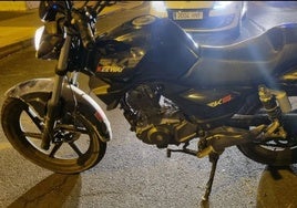 Recuperan, tras una persecución a pie por las calles de Huelva, una motocicleta que había sido robada