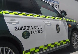 Desviado el tráfico en la A-66 entre Monesterio y San Olalla del Cala por un choque entre dos camiones