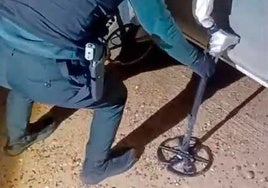 Vuelven a intervenir un detector de metales en Huelva y la multa puede alcanzar los 150.000 euros