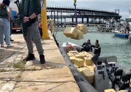 Narcotráfico en Huelva: Guardia Civil y GNR interceptan más de 3.700 kilos de hachís tras una persecución por el Guadiana