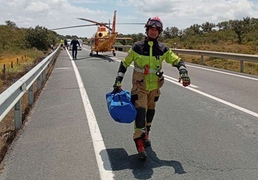 Accidentes, incendios y el hallazgo de una persona fallecida, balance provisional del fin de semana del Consorcio de Bomberos