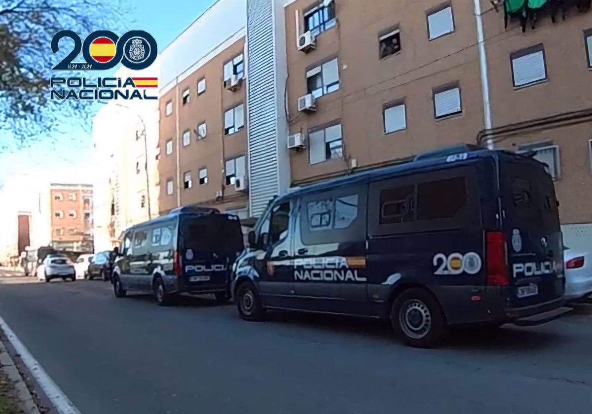 Vehículos policiales
