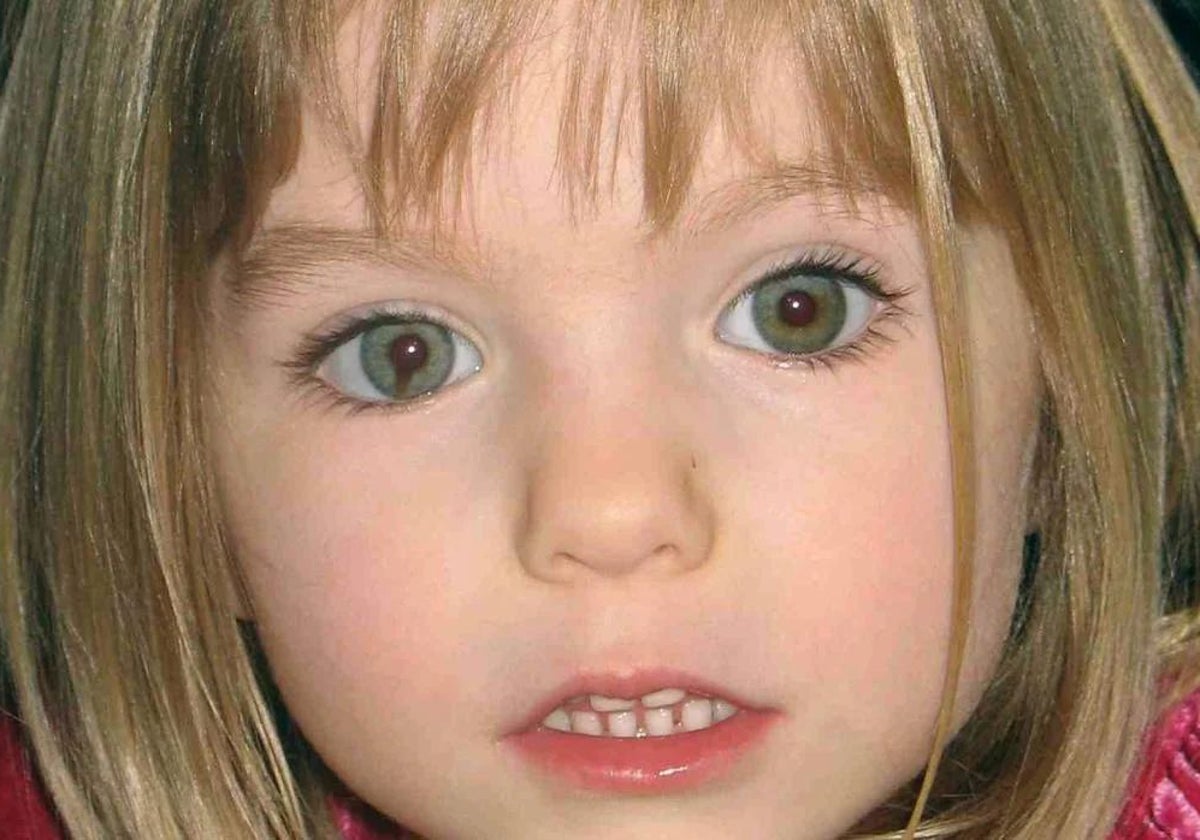 La niña británica, Madeleine McCann, de 3 años desaparecida en Praia de Luz en 2007