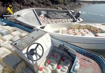 Narcotráfico en Huelva: Incautan más de 1.000 garrafas de combustible para narcolanchas