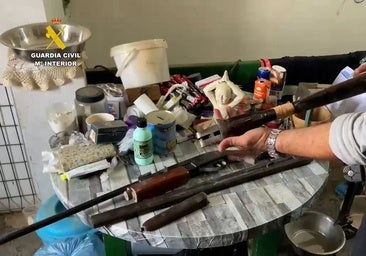 Desarticulado un importante punto de venta de droga en El Rocío en el que el trasiego de toxicómanos era constante