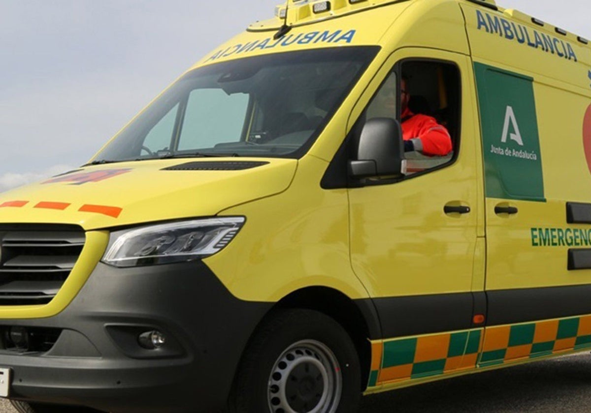Imagen de archivo de una ambulancia del servicio de emergencias sanitarias 061