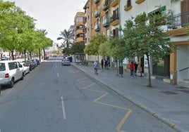 Hospitalizado un varón tras una violenta pelea en la avenida Cristóbal Colón de Huelva