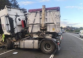 Accidente en Huelva: Herido el conductor de un camión en la A-435