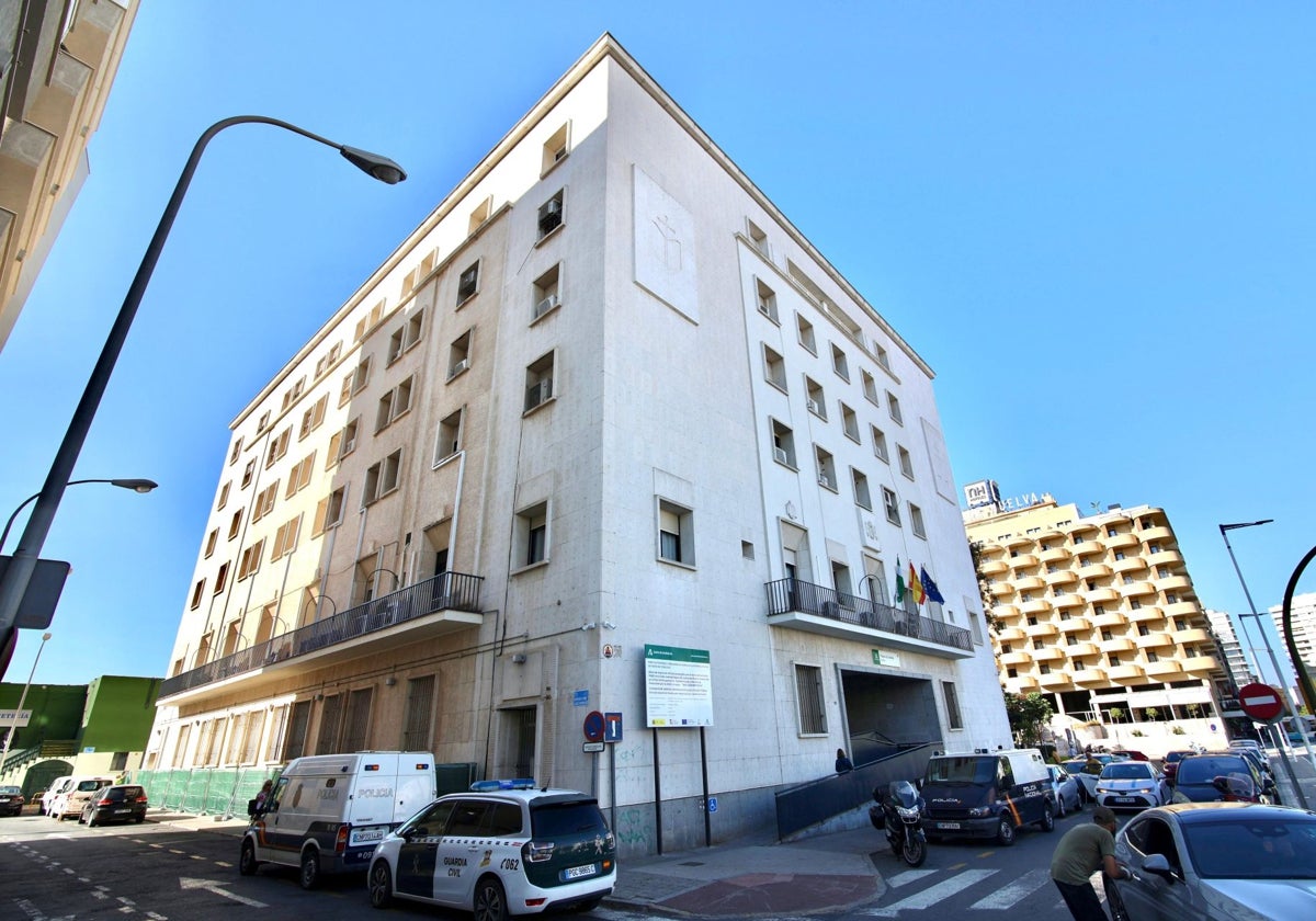 Vista de la Audiencia Provincial de Huelva