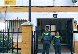 Cuartel de la Guardia Civil en Isla Cristina