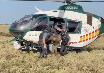 Narcotráfico en Huelva: Detienen a 10 personas cuando intentaban descargar 3,5 toneladas de hachís