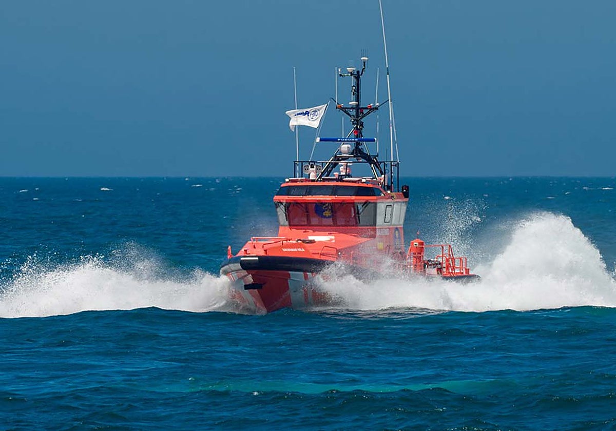 La embarcación Salvamar Vela