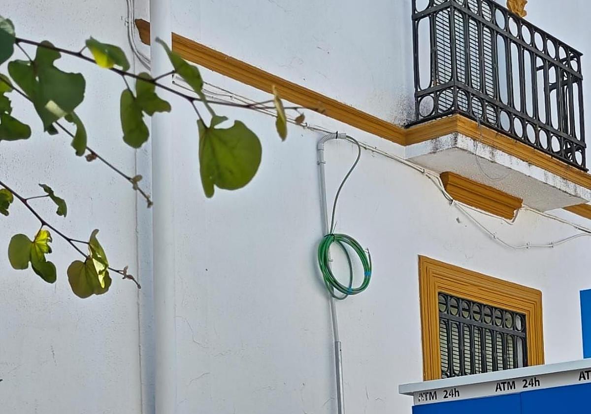 En los últimos días han robado varios metros de cable eléctrico en Corteconcepción