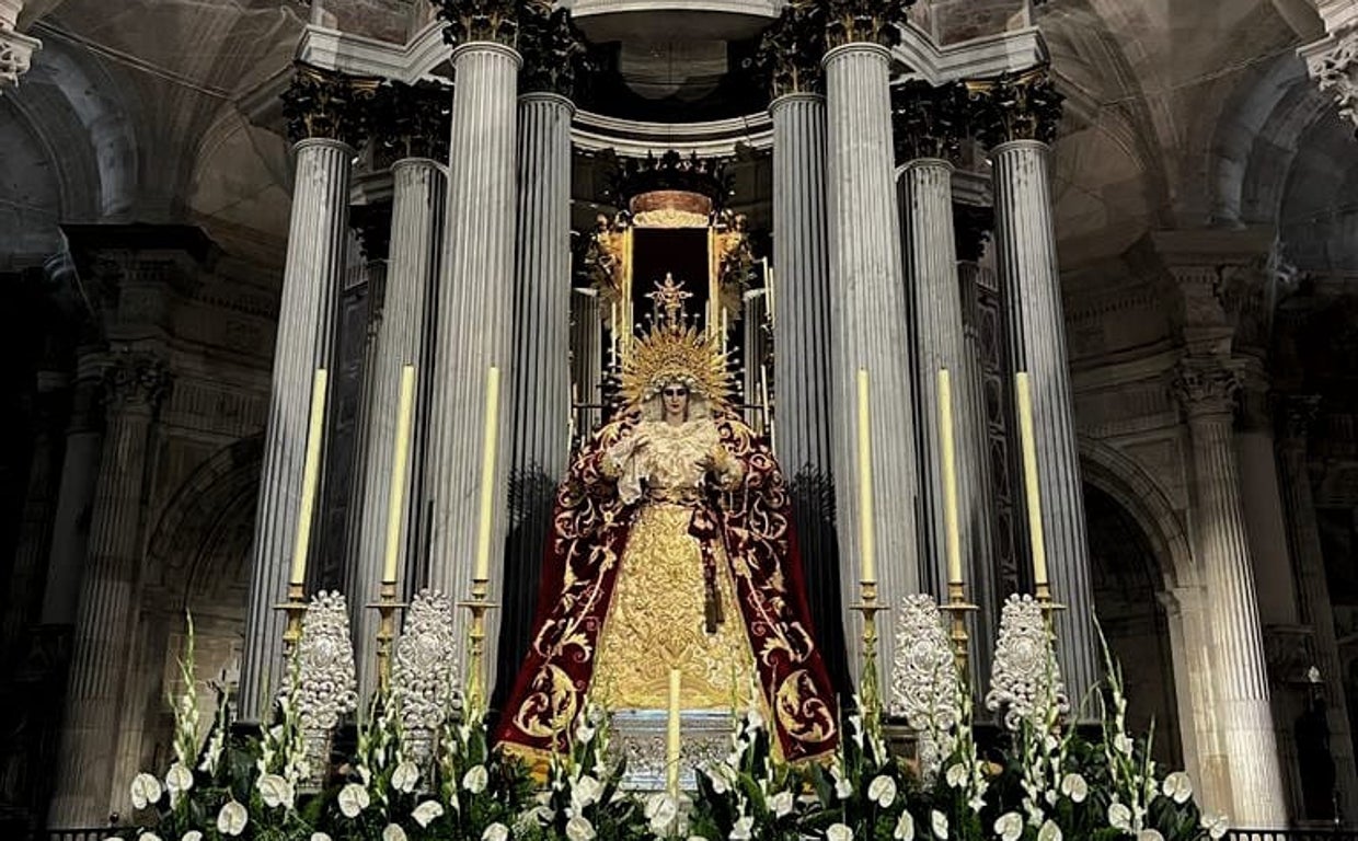 La Virgen de las Penas, en Catedral