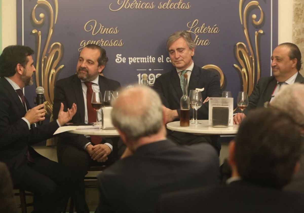 Encuentro de pregoneros de Cádiz, Sevilla y Jerez la pasada semana en Las Banderas