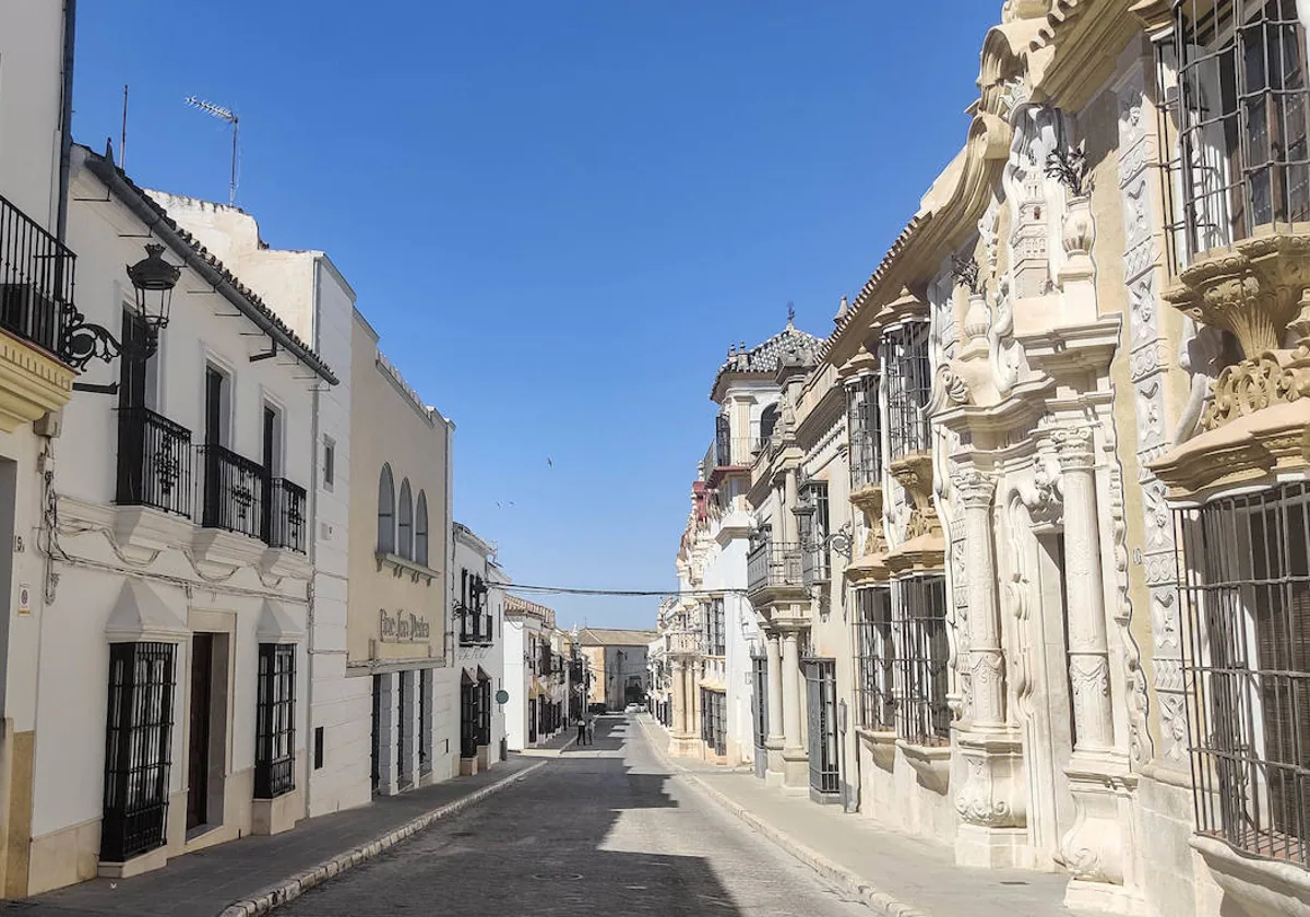 La Calle San Pedro de Osuna.