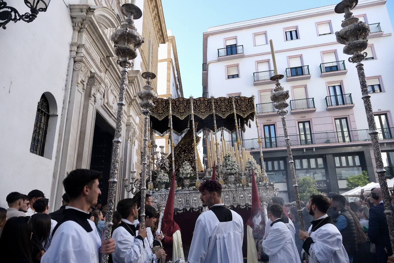 Fotos: el paso de Humildad y Paciencia de Cádiz en este Domingo de Ramos