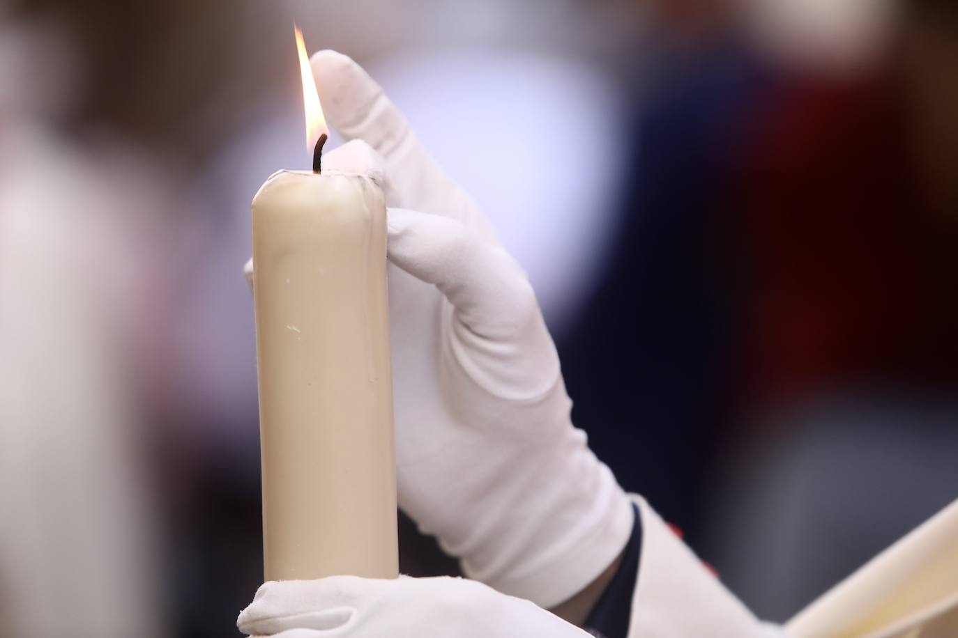 Fotos: Las Penas y su andar por las calles de Cádiz en este Domingo de Ramos