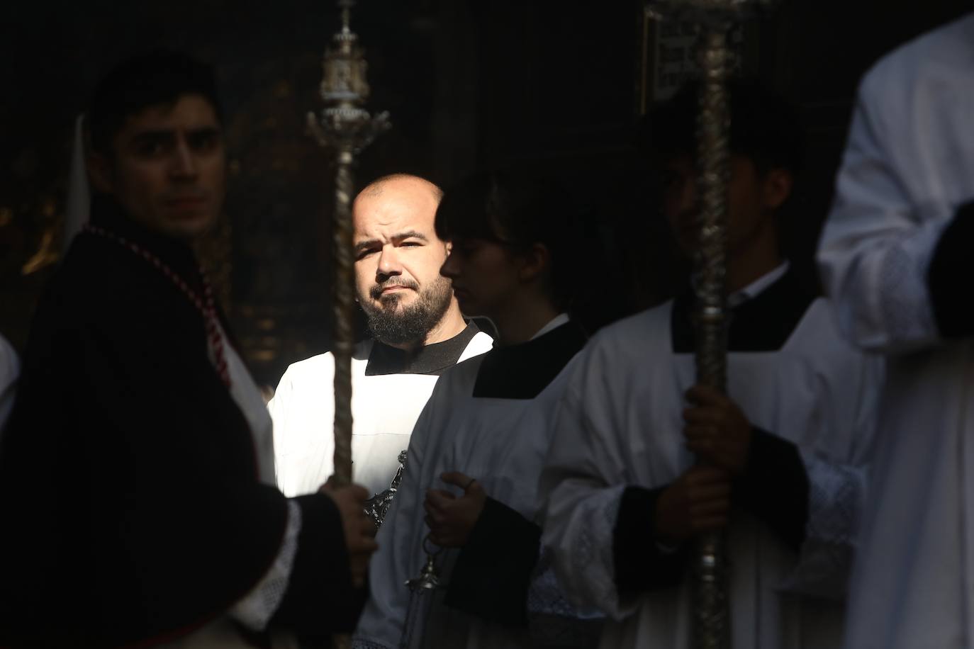 Fotos: La Sagrada Cena en su desfile del Domingo de Ramos en Cádiz