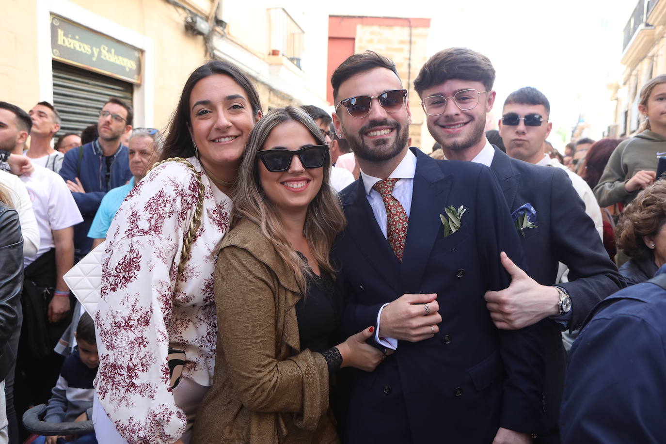 Fotos: La Sagrada Cena en su desfile del Domingo de Ramos en Cádiz