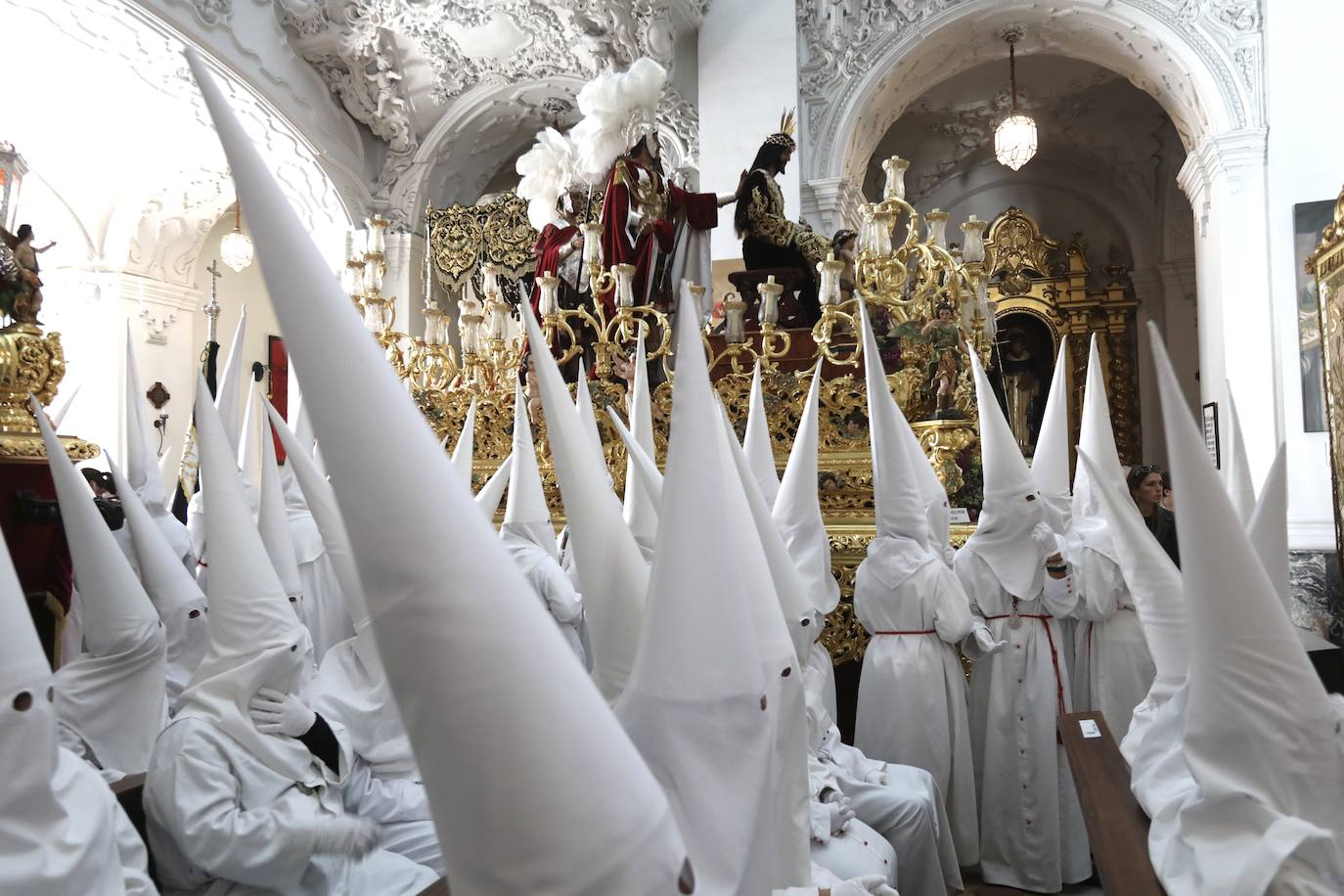 Fotos: La Sagrada Cena en su desfile del Domingo de Ramos en Cádiz