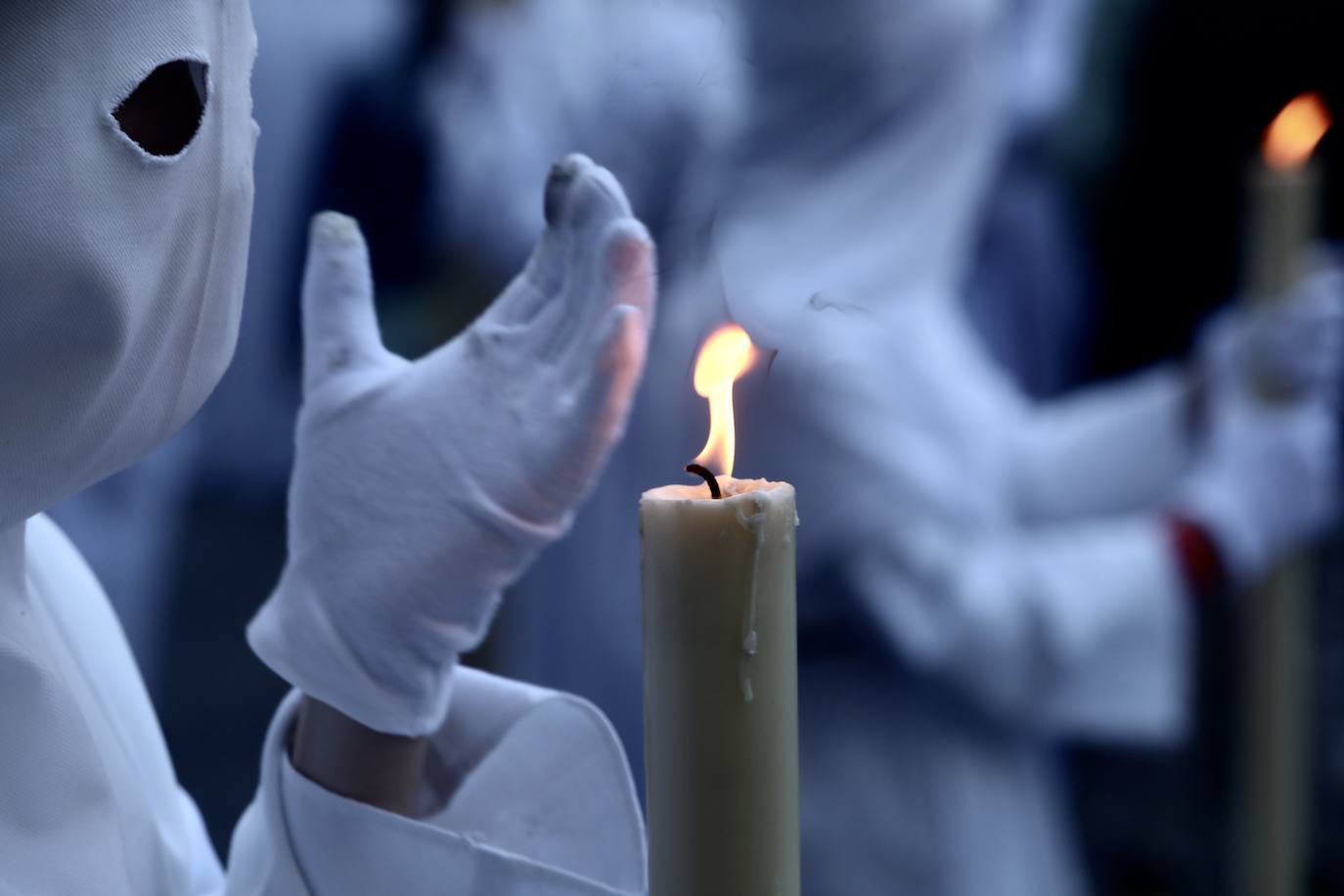 Fotos: La Sagrada Cena en su desfile del Domingo de Ramos en Cádiz