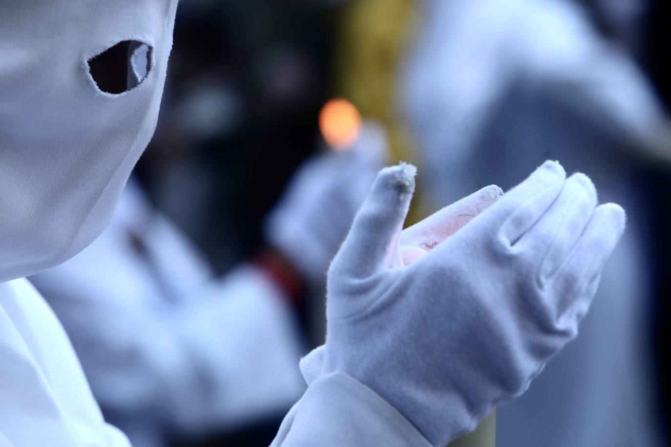 Fotos: La Sagrada Cena en su desfile del Domingo de Ramos en Cádiz