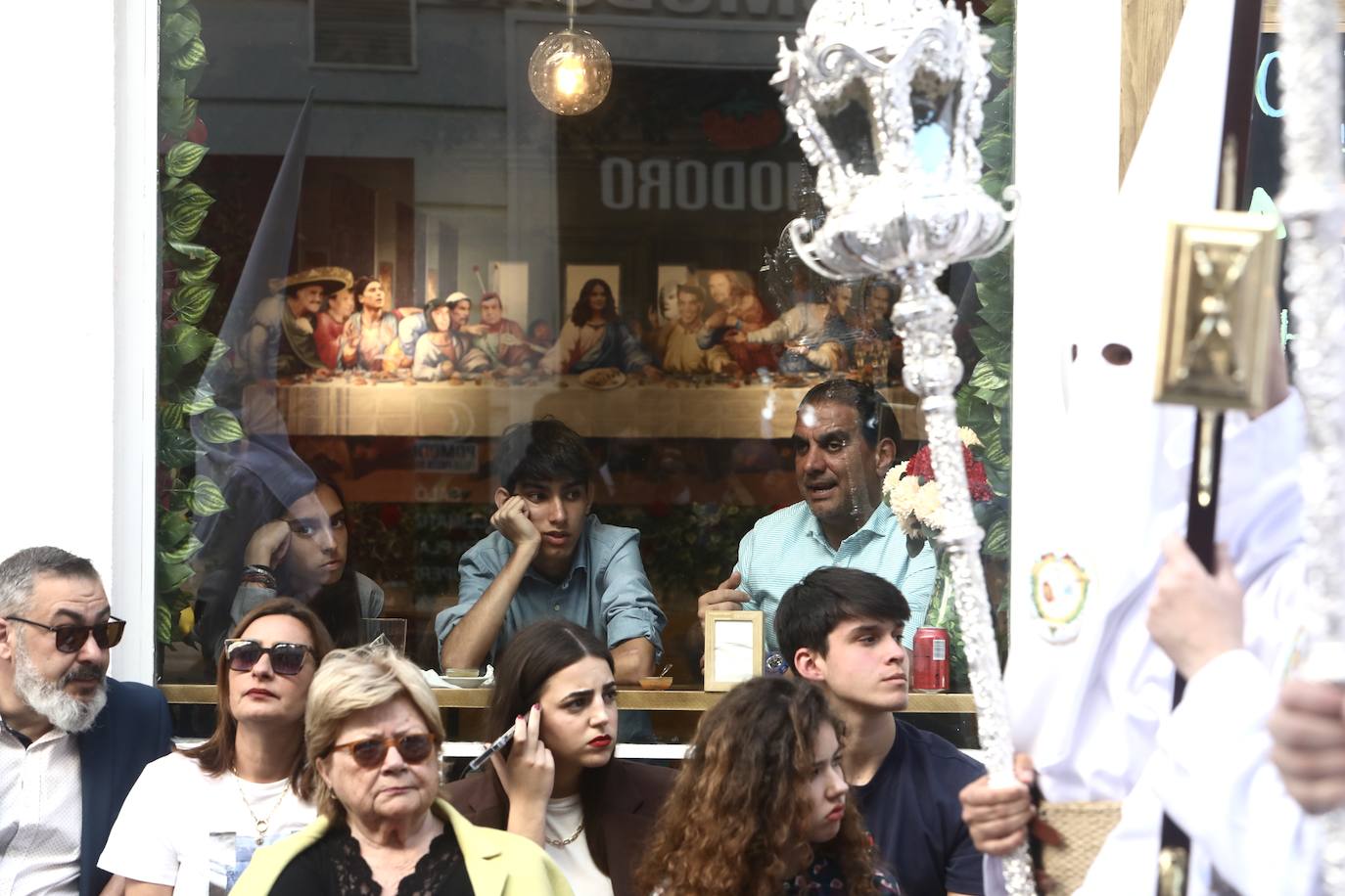 Fotos: La Sagrada Cena en su desfile del Domingo de Ramos en Cádiz