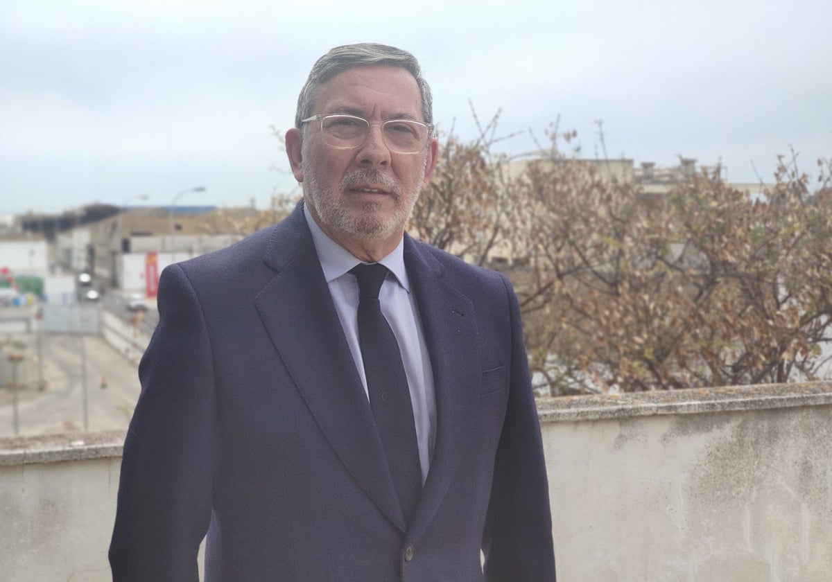 Jacinto Plaza, hermano mayor del Nazareno de Santa María