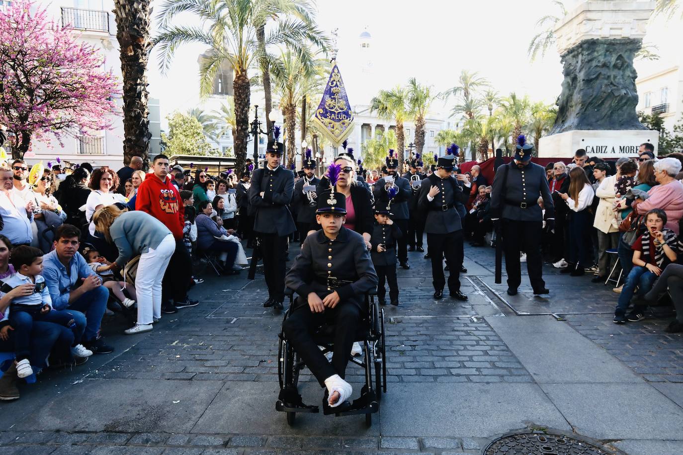 Fotos: La Cigarrera, el Miércoles Santo en Cádiz